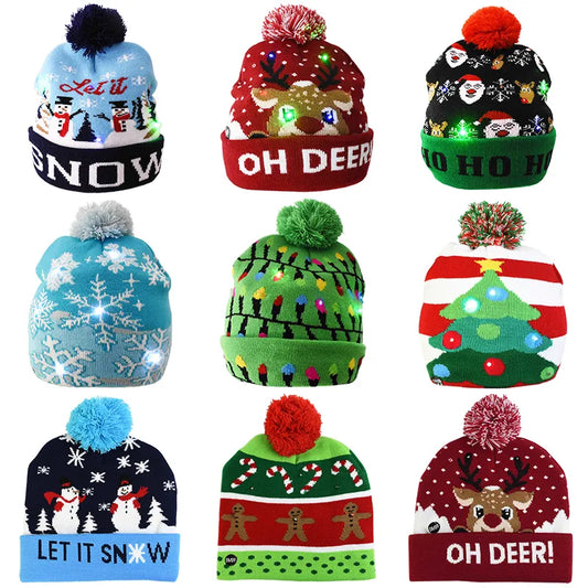 Knitted Christmas Hats