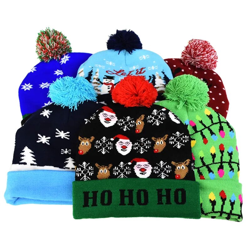 Knitted Christmas Hats